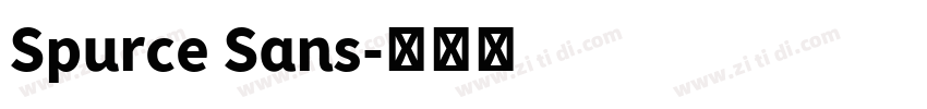 Spurce Sans字体转换 Spurce Sans字体转换